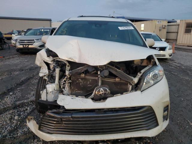 5TDYZ3DC4LS044115 - 2020 TOYOTA SIENNA XLE WHITE photo 5