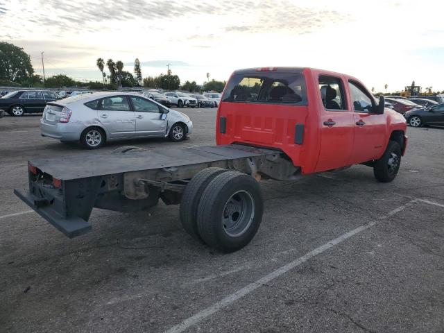 1GB4CZCG7DF170272 - 2013 CHEVROLET SILVERADO C3500 RED photo 4