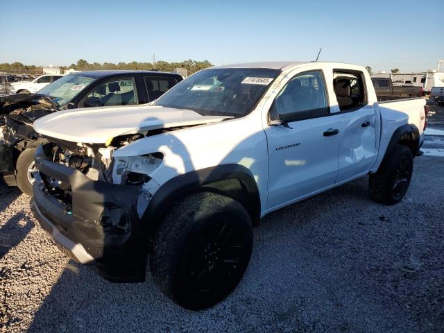 1GCPTEEK1P1175780 - 2023 CHEVROLET COLORADO TRAIL BOSS WHITE photo 1