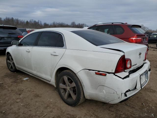 1G1ZC5EU2BF103985 - 2011 CHEVROLET MALIBU 1LT WHITE photo 2