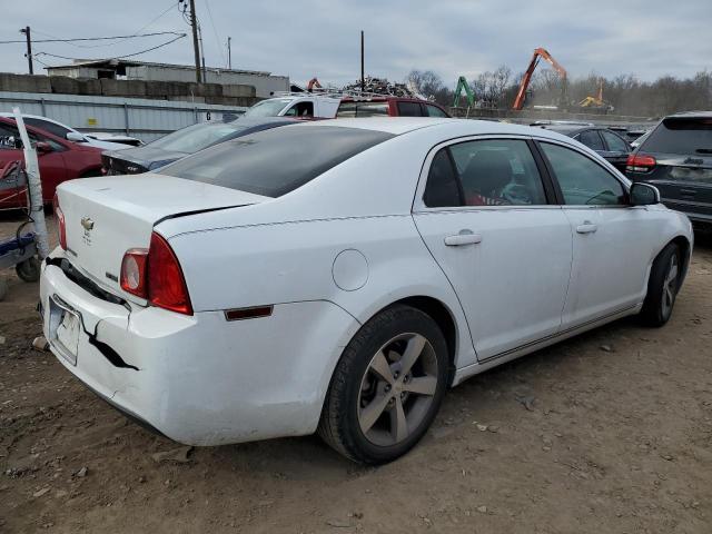 1G1ZC5EU2BF103985 - 2011 CHEVROLET MALIBU 1LT WHITE photo 3