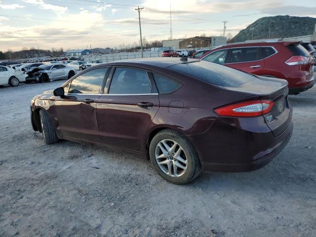 3FA6P0H73DR149330 - 2013 FORD FUSION SE MAROON photo 2