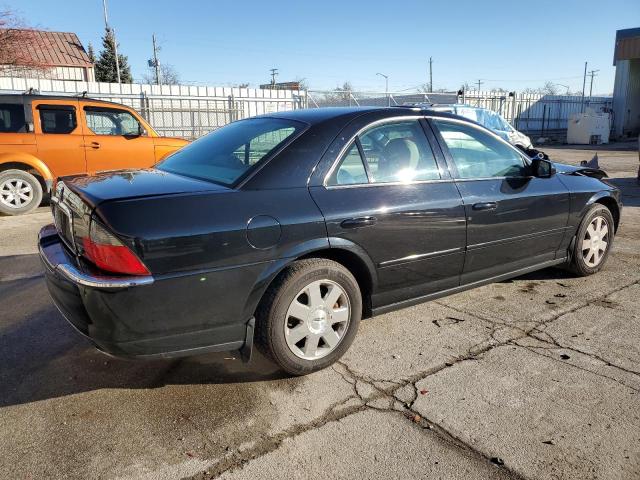 1LNHM86S64Y613421 - 2004 LINCOLN LS BLACK photo 3