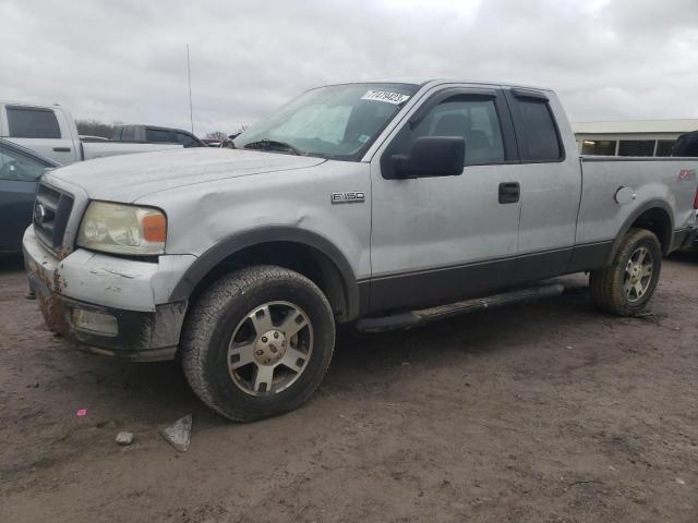 1FTPX14575NB03240 - 2005 FORD F150 SILVER photo 1