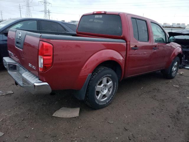 1N6AD07W57C451479 - 2007 NISSAN FRONTIER CREW CAB LE MAROON photo 3