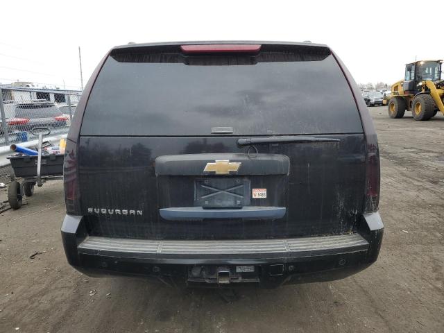 3GNFK16337G109562 - 2007 CHEVROLET SUBURBAN K1500 BLACK photo 6