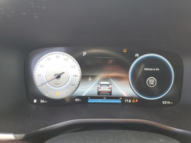 5NMS64AJXNH477015 - 2022 HYUNDAI SANTA FE SEL Черный фото 9