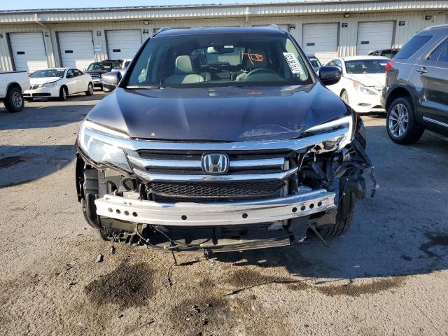 5FNYF6H93HB034776 - 2017 HONDA PILOT TOURING GRAY photo 5