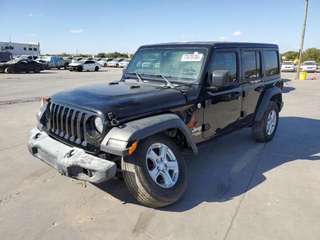 1C4HJXDG9KW556906 - 2019 JEEP WRANGLER U SPORT 黑色 照片 1
