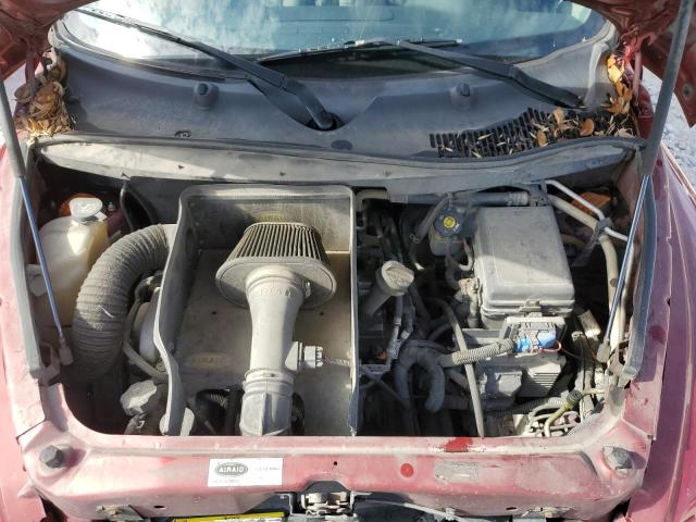 3GNCA13B89S509750 - 2009 CHEVROLET HHR LS RED photo 11