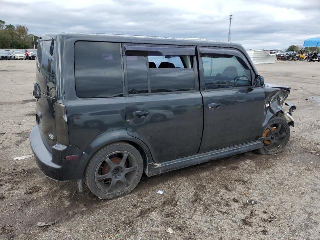 JTLKT324464070592 - 2006 TOYOTA SCION XB BLACK photo 3