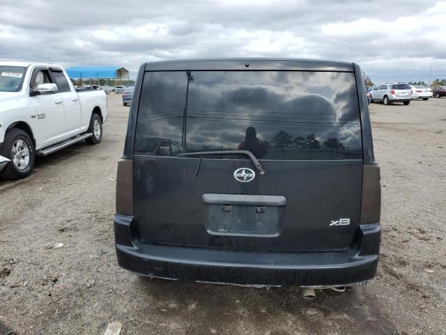 JTLKT324464070592 - 2006 TOYOTA SCION XB BLACK photo 6