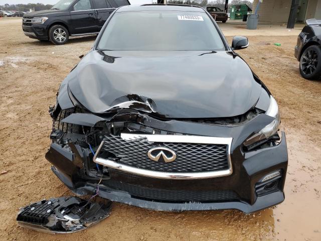 JN1BV7AP1FM357173 - 2015 INFINITI Q50 BASE BLACK photo 5