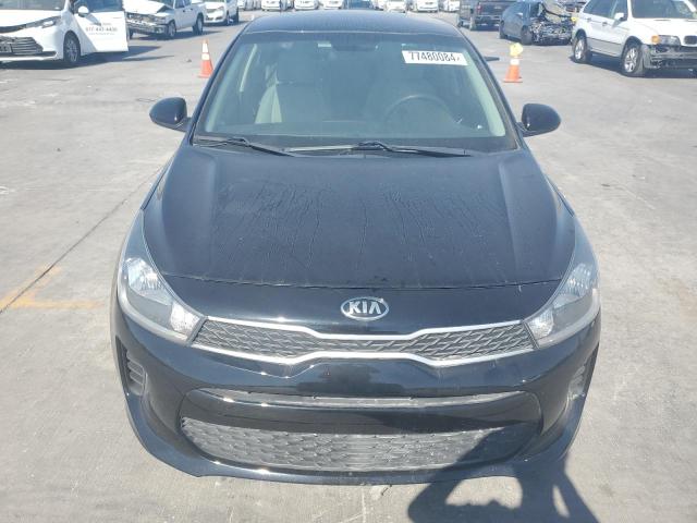 3KPA24AD6LE282471 - 2020 KIA RIO LX BLACK photo 5