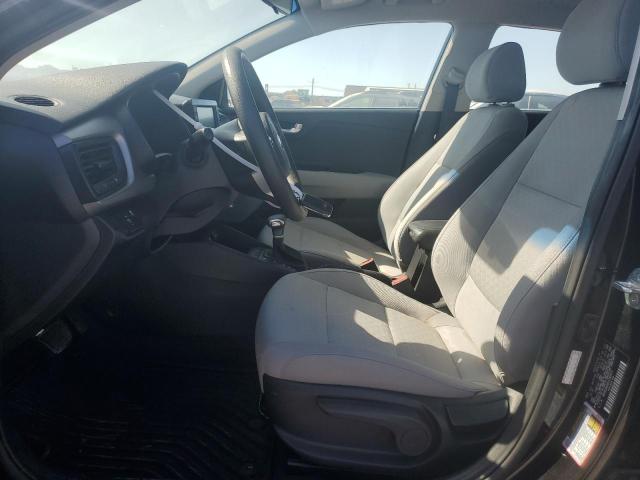 3KPA24AD6LE282471 - 2020 KIA RIO LX BLACK photo 7
