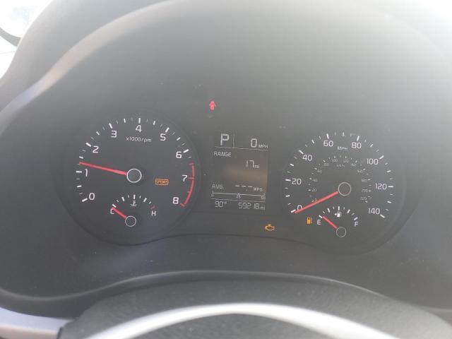 3KPA24AD6LE282471 - 2020 KIA RIO LX BLACK photo 9
