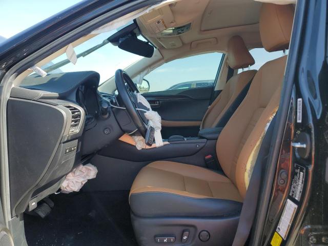 JTJDARBZXM2178519 - 2021 LEXUS NX 300 BASE შავი ფოტო 7