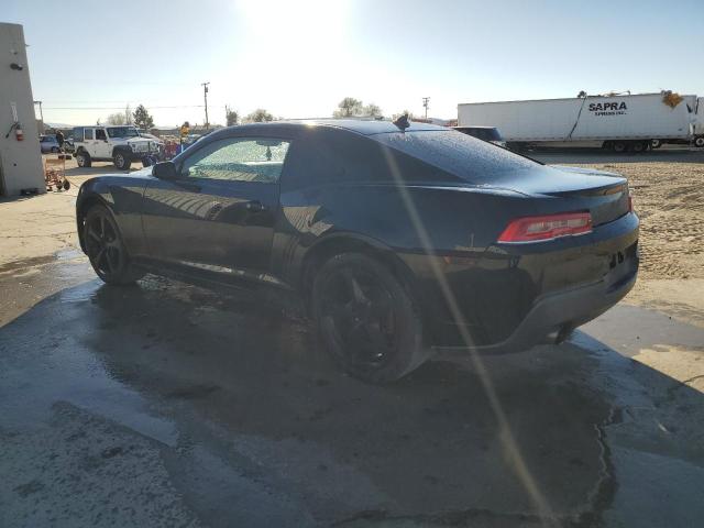 2G1FD1E3XF9232023 - 2015 CHEVROLET CAMARO LT BLACK photo 2