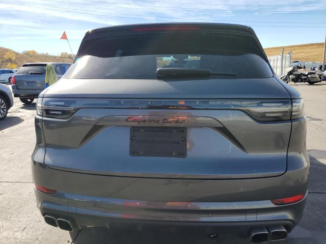 WP1AF2AY6KDA81423 - 2019 PORSCHE CAYENNE TURBO GRAY photo 6