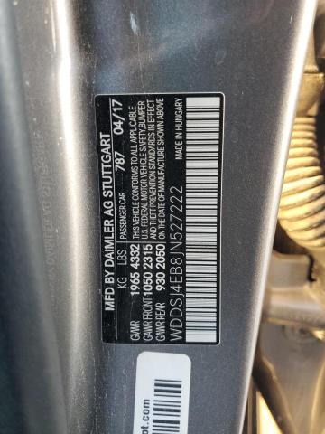 WDDSJ4EB8JN527222 - 2018 MERCEDES-BENZ CLA 250 ნაცრისფერი ფოტო 12