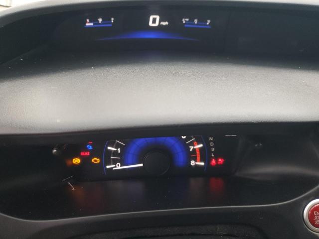 19XFB2F94EE012916 - 2014 HONDA CIVIC EXL მუქწითელი ფოტო 9