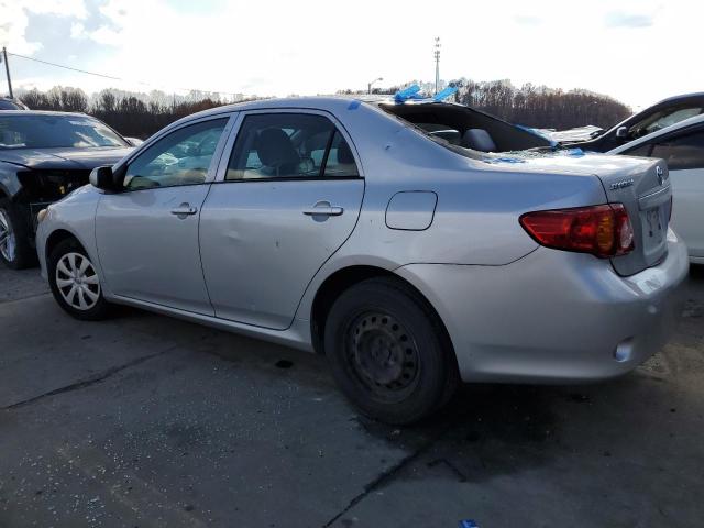 1NXBU40E59Z079540 - 2009 TOYOTA COROLLA BASE SILVER photo 2