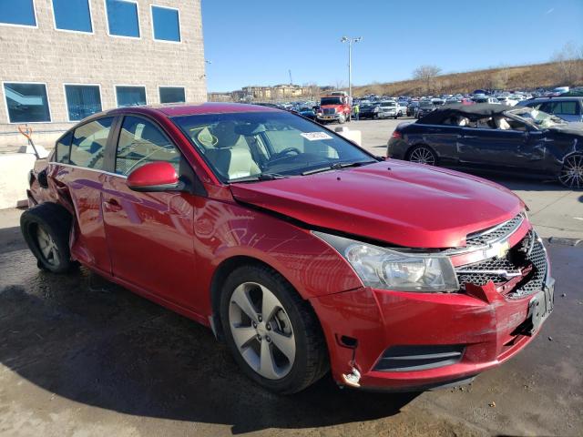 1G1PG5S98B7202882 - 2011 CHEVROLET CRUZE LT RED photo 4