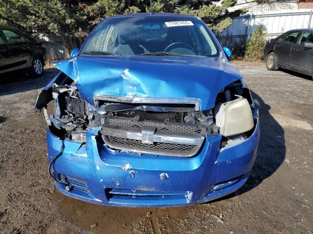 KL1TD5DE5BB213710 - 2011 CHEVROLET AVEO LS Mavi foto 5