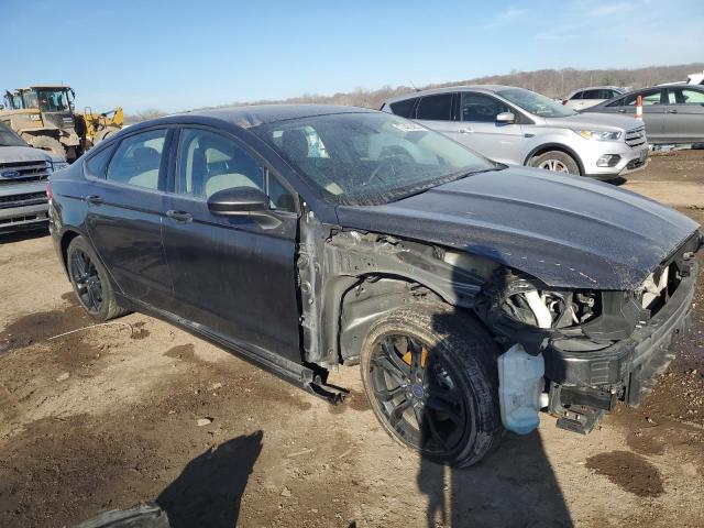 3FA6P0HD2KR283457 - 2019 FORD FUSION SE GRAY photo 4