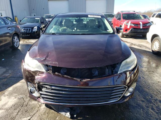 4T1BK1EBXDU052829 - 2013 TOYOTA AVALON BASE BURGUNDY photo 5