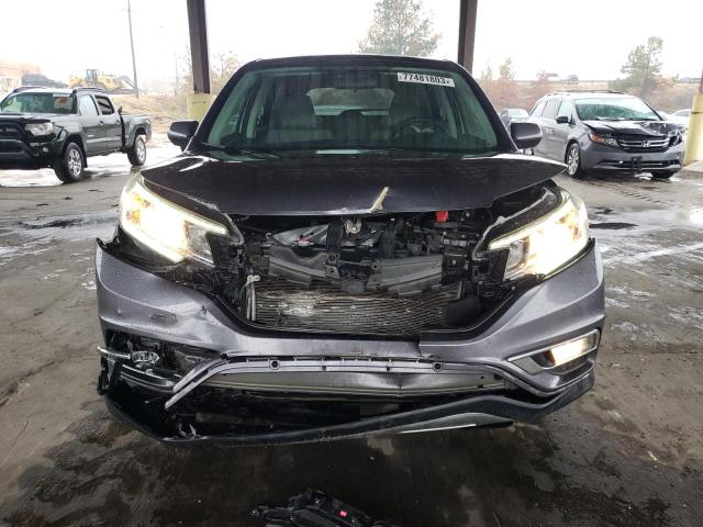 2HKRM3H54GH521118 - 2016 HONDA CR-V EX GRAY photo 5