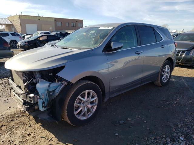 3GNAXTEG4PL167084 - 2023 CHEVROLET EQUINOX LT SILVER photo 1