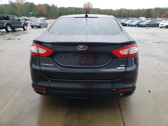 3FA6P0H96DR341200 - 2013 FORD FUSION SE BLACK photo 6