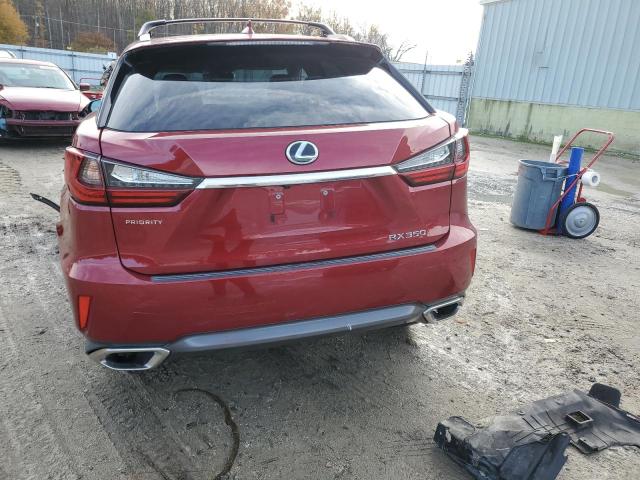 JTJBZMCA0G2011120 - 2016 LEXUS RX 350 RED photo 6