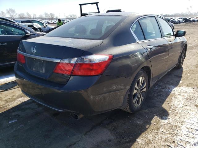 1HGCR2F35DA051852 - 2013 HONDA ACCORD LX GRAY photo 3