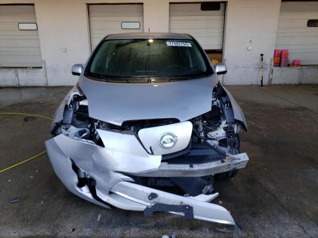 1N4AZ0CP5FC314243 - 2015 NISSAN LEAF S SILVER photo 5