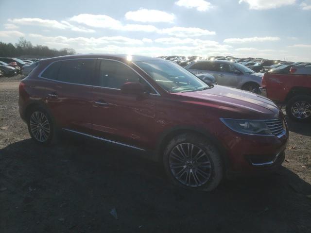 2LMTJ6LRXGBL73899 - 2016 LINCOLN MKX RESERVE BURGUNDY photo 4