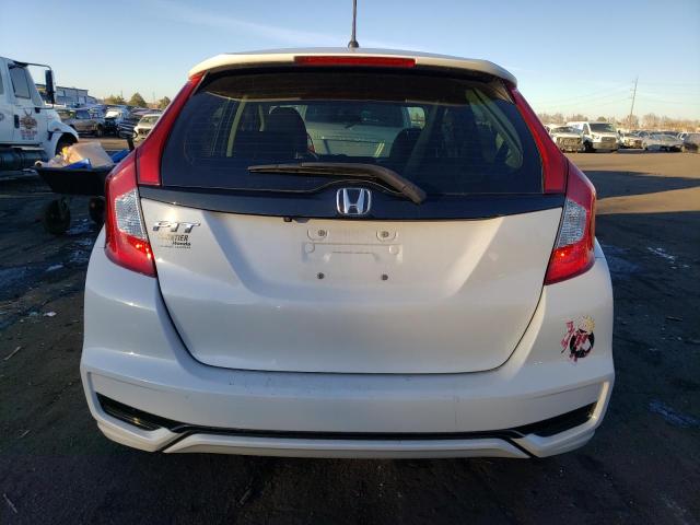 3HGGK5G48KM701658 - 2019 HONDA FIT LX WHITE photo 6