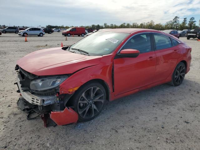 2HGFC2F88MH509069 - 2021 HONDA CIVIC SPORT წითელი ფოტო 1