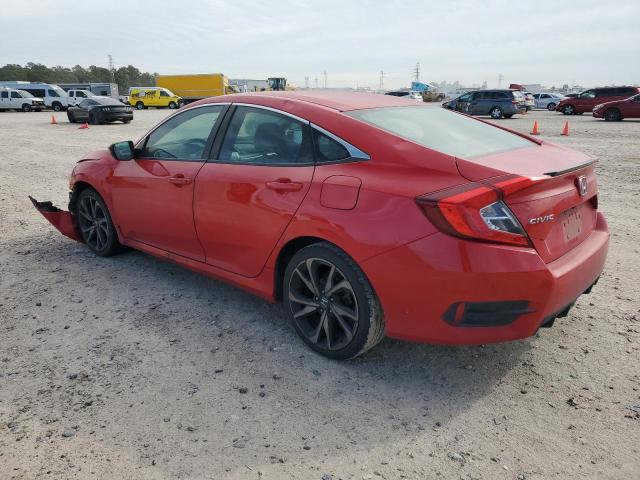 2HGFC2F88MH509069 - 2021 HONDA CIVIC SPORT წითელი ფოტო 2