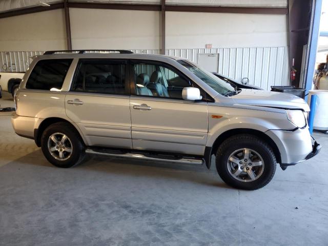 5FNYF28577B028113 - 2007 HONDA PILOT EXL SILVER photo 4