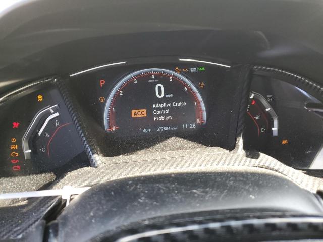 SHHFK7H9XKU206302 - 2019 HONDA CIVIC SPORT TOURING WHITE photo 9