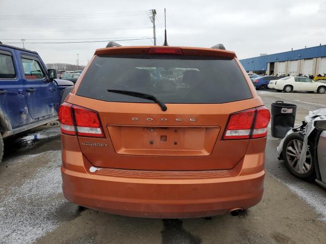 3D4PG4FB8BT528744 - 2011 DODGE JOURNEY EXPRESS ORANGE photo 6