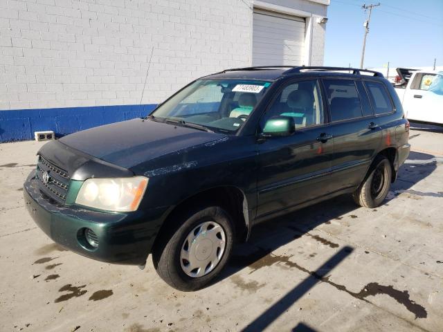 2002 TOYOTA HIGHLANDER, 