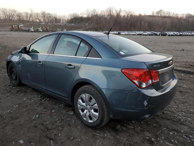 1G1PC5SH0C7353154 - 2012 CHEVROLET CRUZE LS TEAL photo 2