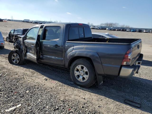 3TMLU4EN3DM104952 - 2013 TOYOTA TACOMA DOUBLE CAB GRAY photo 2