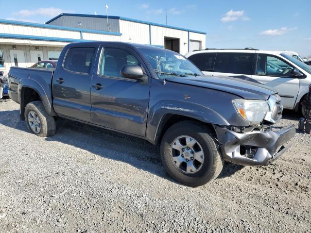 3TMLU4EN3DM104952 - 2013 TOYOTA TACOMA DOUBLE CAB GRAY photo 4