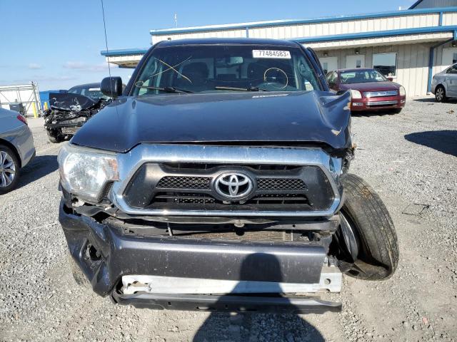 3TMLU4EN3DM104952 - 2013 TOYOTA TACOMA DOUBLE CAB GRAY photo 5