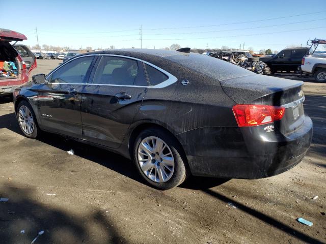 2G11Z5SL5F9228288 - 2015 CHEVROLET IMPALA LS BLACK photo 2