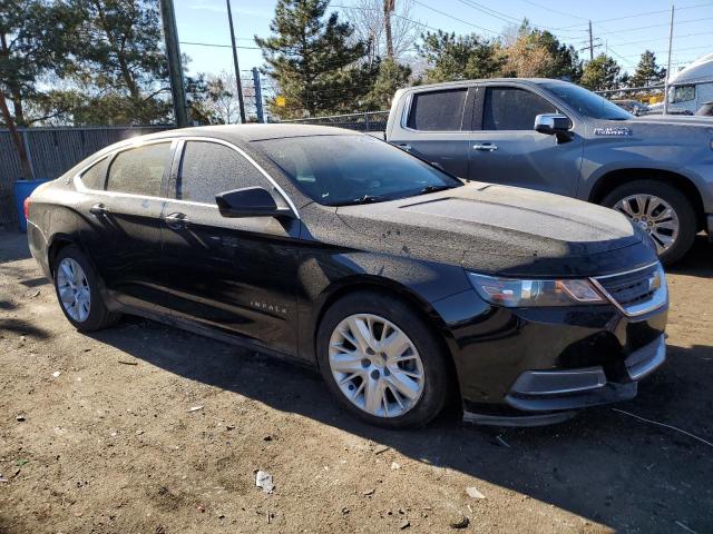 2G11Z5SL5F9228288 - 2015 CHEVROLET IMPALA LS BLACK photo 4